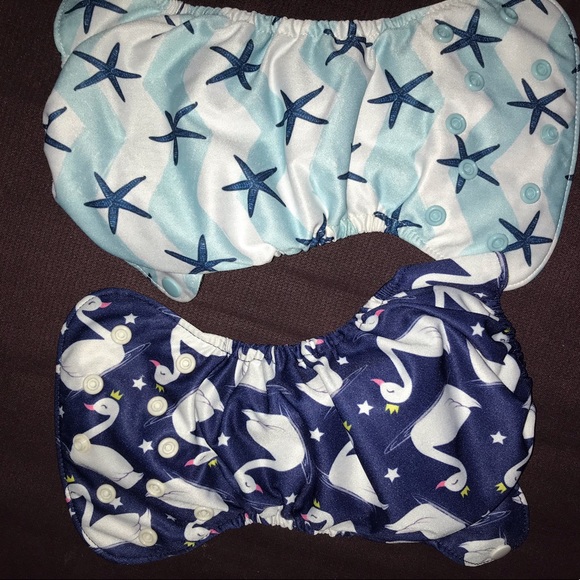 SOLD! 💰Newborn cloth diapers set of 3 - Picture 2 of 3
